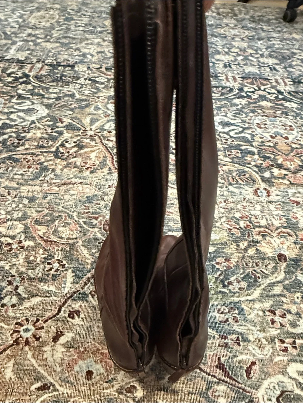 Cole Haan Tall Leather Riding Boots - Brown